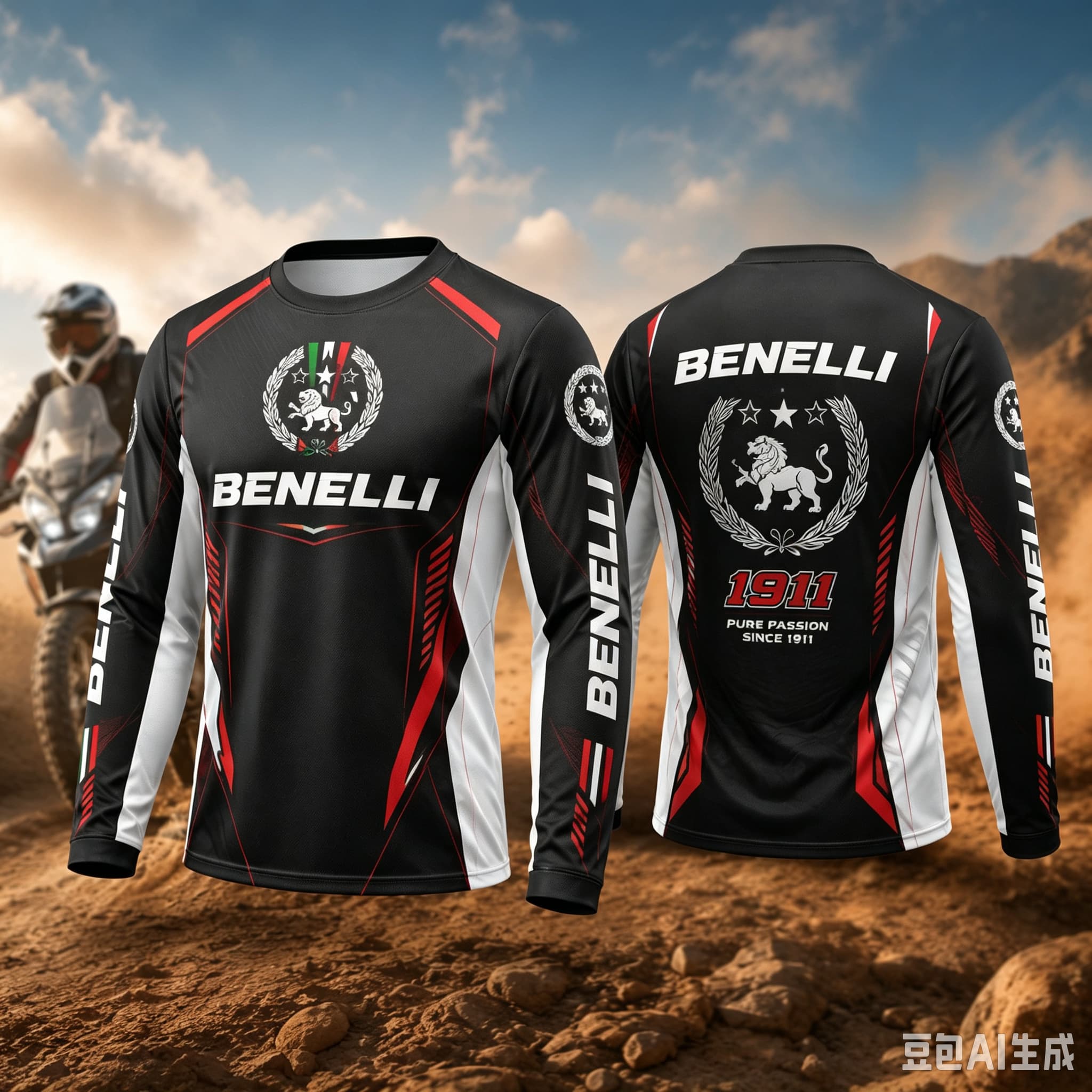 Outdoor Adventure Outfit - Nouveau T-shirt à manches longues Benelli