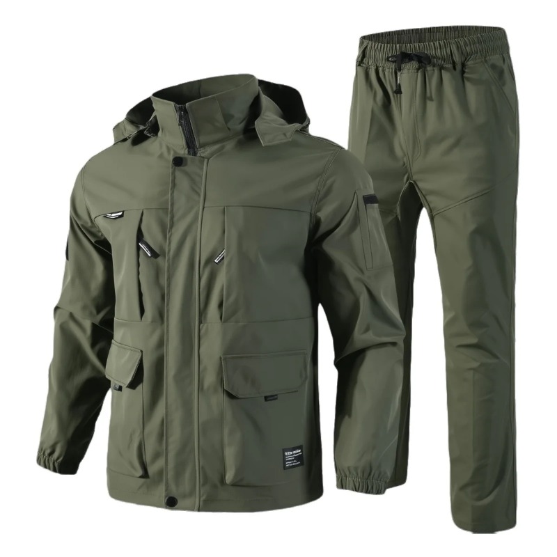 Outdoor Adventure Trips - Ensembles tactiques pour hommes, doublure polaire,