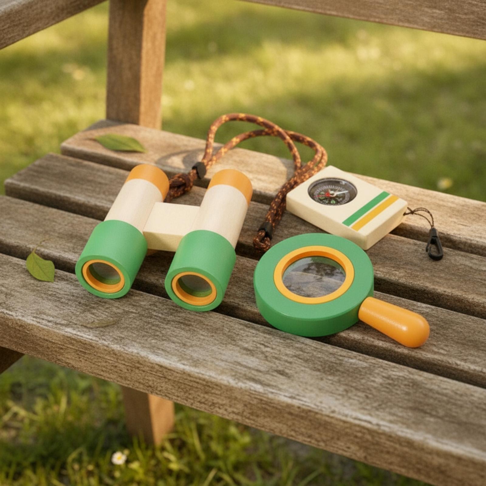 Ensemble d'explorateur en bois - Outdoor Adventure Kit For Kids avis et prix