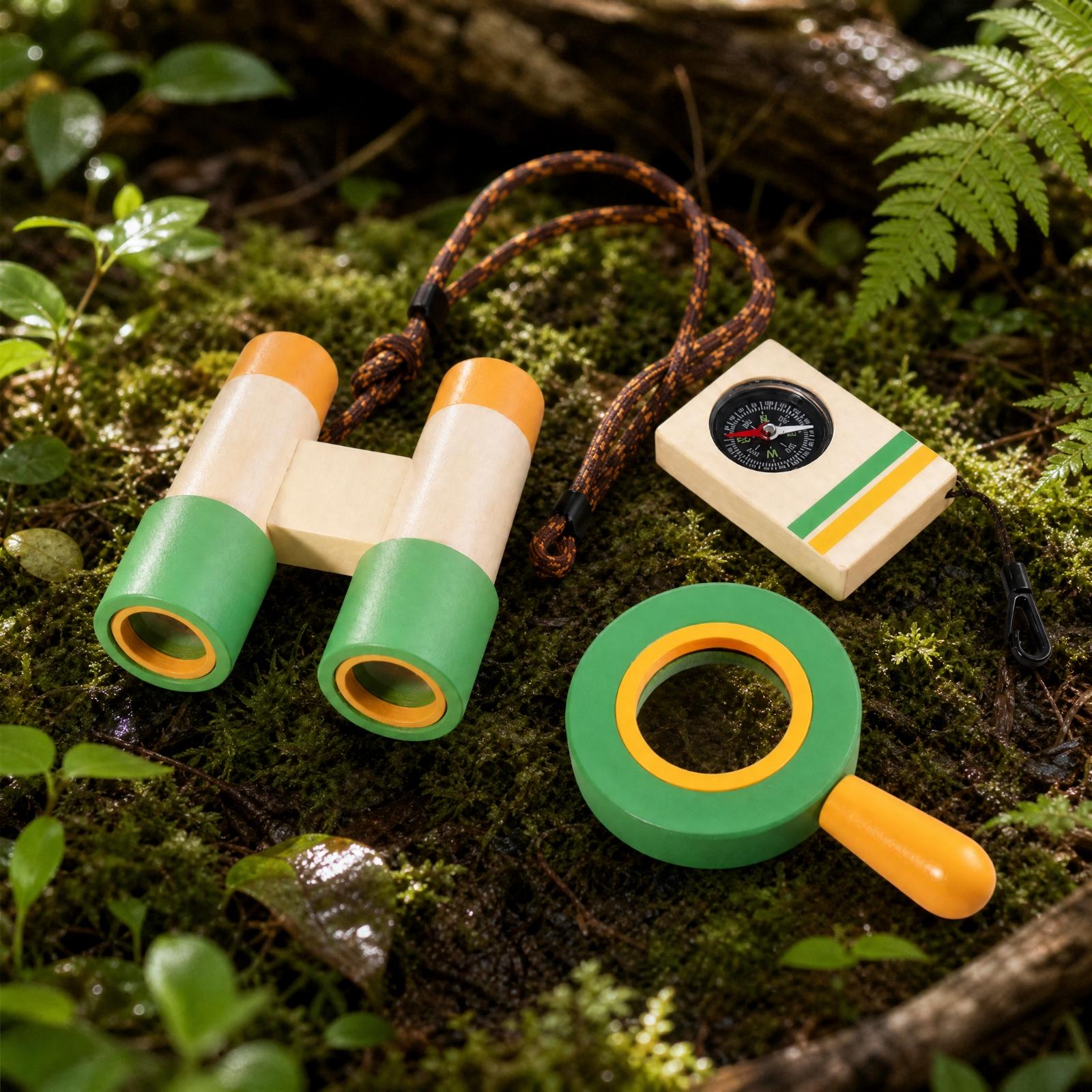 Ensemble d'explorateur en bois - Outdoor Adventure Kit For Kids avis et prix