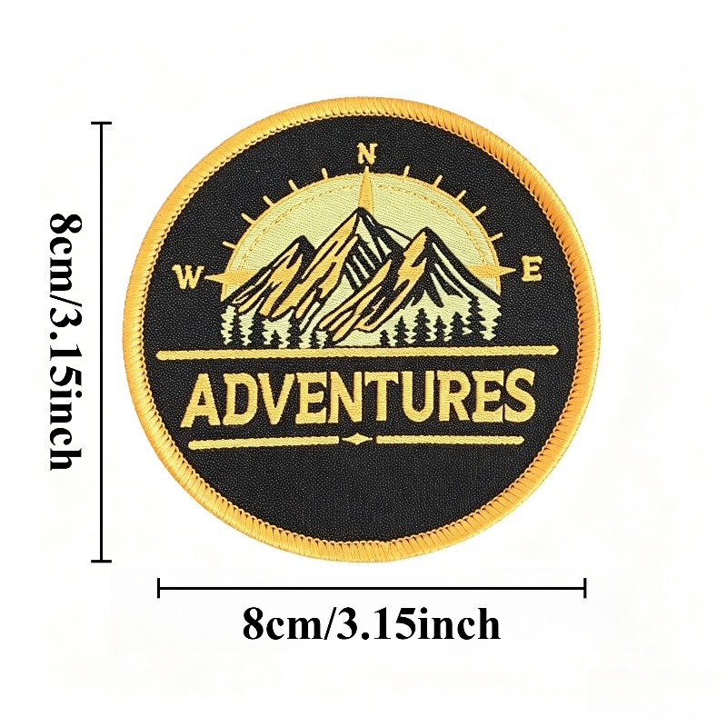 Patch brodé Boussole de Montag - Outdoor Adventure Backpack avis et prix