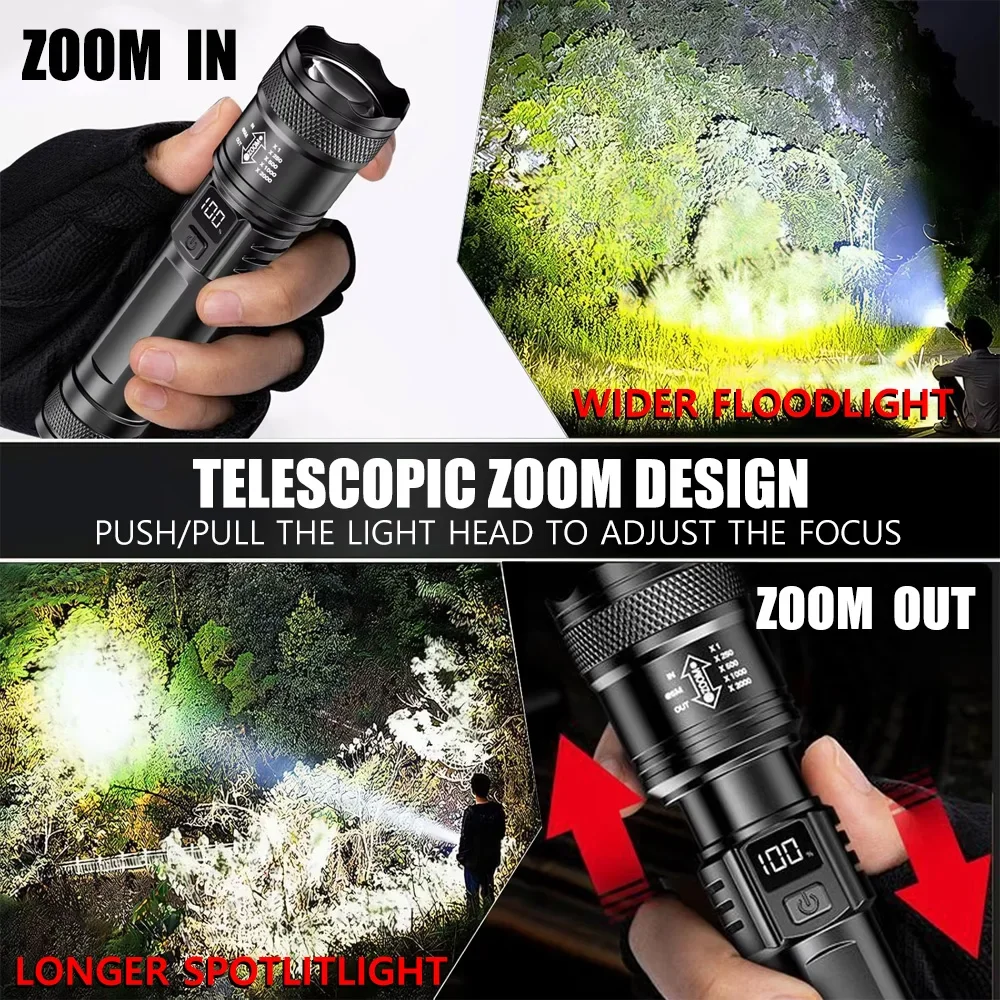 Lampe torche LED rechargeable  - Outdoor Adventure Trips avis et prix