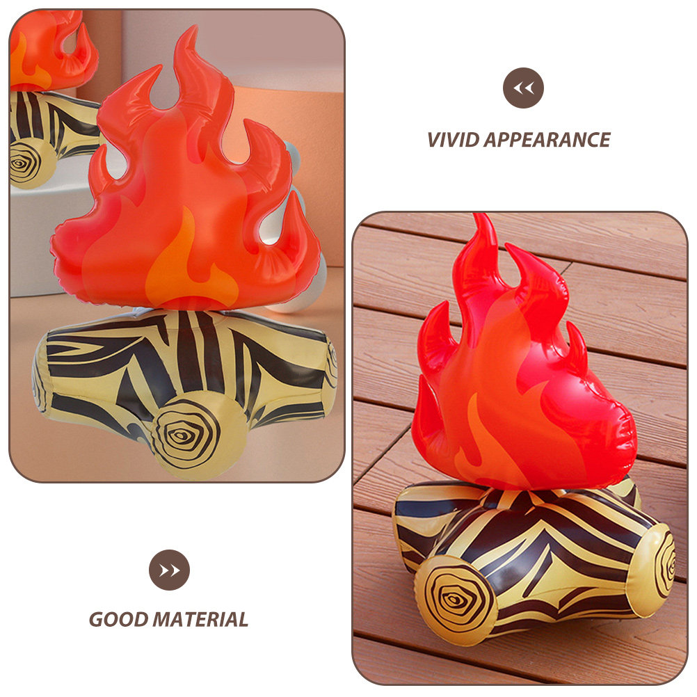 4 pièces de décoration de feu  - Outdoor Adventure Birthday Party avis et prix